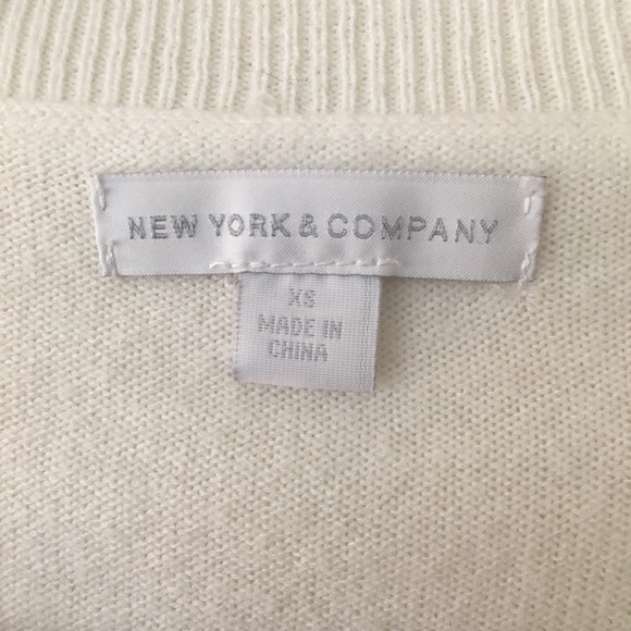 New York & Company Waverley Glitter Bow Sweater - Picture 4 of 5